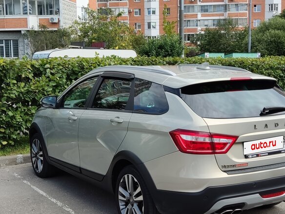 2019 Lada (ВАЗ) Vesta SW Cross I, бежевый, 909000 рублей - вид 6