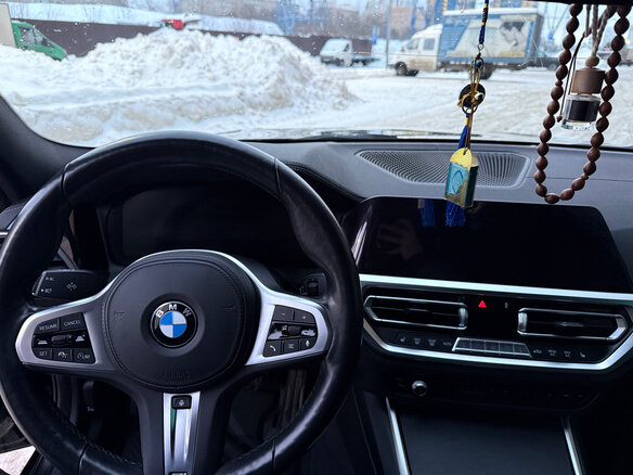 2021 BMW 3 серии 320d xDrive VII (G2x), чёрный, 4450000 рублей - вид 10