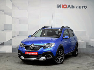 2021 Renault Sandero Stepway II Рестайлинг, синий, 970000 рублей, вид 1