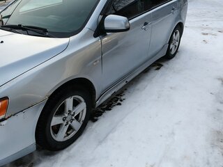 2008 Mitsubishi Lancer X, серебристый, 500000 рублей, вид 2