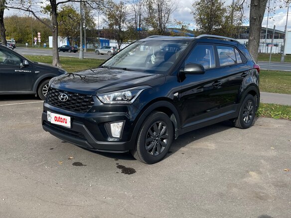 2021 Hyundai Creta I Рестайлинг, чёрный, 2200000 рублей - вид 1