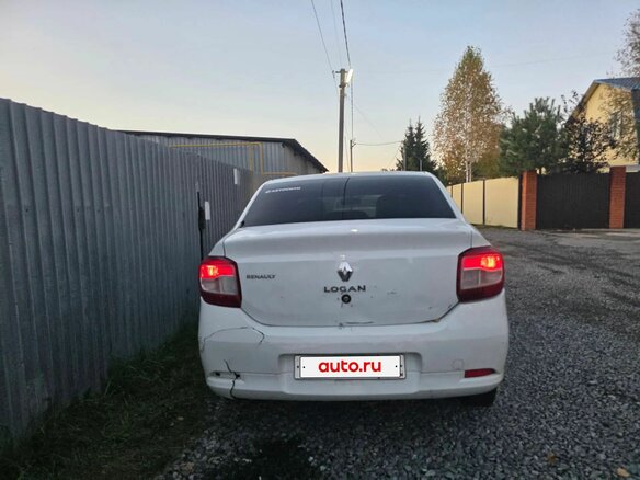 2016 Renault Logan II, белый, 160000 рублей - вид 2