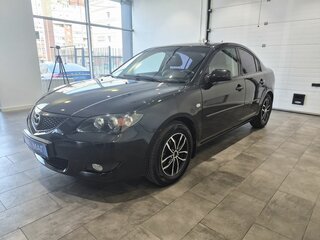 2006 Mazda 3 I (BK) Рестайлинг, чёрный, 669000 рублей, вид 1