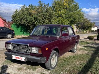2006 Lada (ВАЗ) 2107, пурпурный, 75000 рублей, вид 1