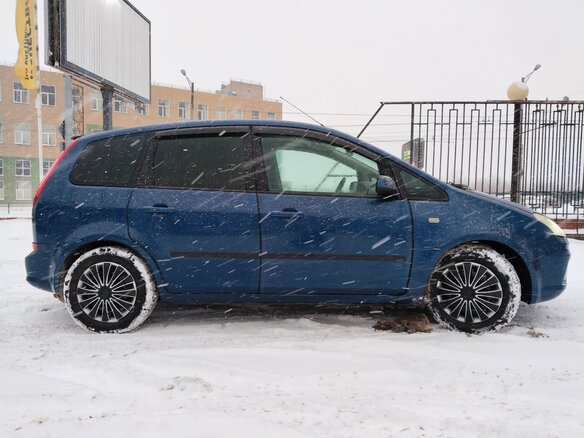 2008 Ford C-MAX I Рестайлинг, синий, 510000 рублей - вид 6