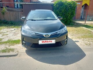2018 Toyota Corolla XI (E160, E170, E180) Рестайлинг 1, чёрный, 1750000 рублей, вид 2