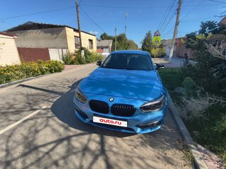 2018 BMW 1 серии 118i II (F20/F21) Рестайлинг 2, синий, 1680000 рублей, вид 4