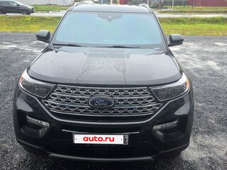 2020 Ford Explorer VI, чёрный, 3800000 рублей, вид 3