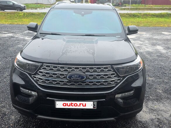 2020 Ford Explorer VI, чёрный, 3800000 рублей - вид 2