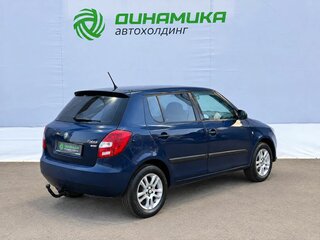 2012 Skoda Fabia II Рестайлинг, синий, 370000 рублей, вид 5