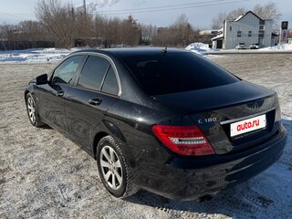 2012 Mercedes-Benz C-Класс 180 BlueEFFICIENCY III (W204) Рестайлинг, чёрный, 1550000 рублей, вид 3