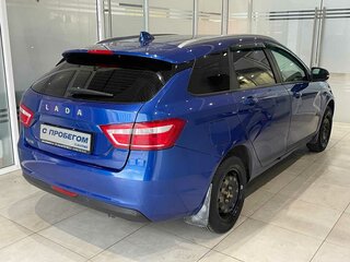 2021 Lada (ВАЗ) Vesta SW I, синий, 1019000 рублей, вид 4
