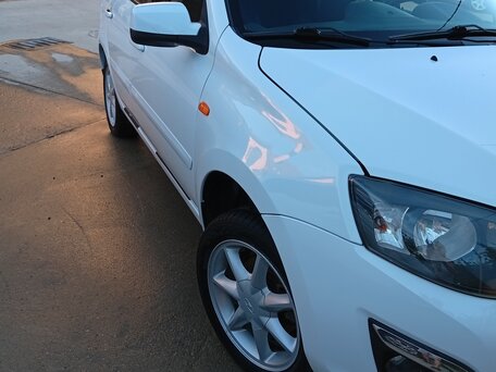 2013 Lada (ВАЗ) Kalina Cross II, белый, 490000 рублей, вид 1