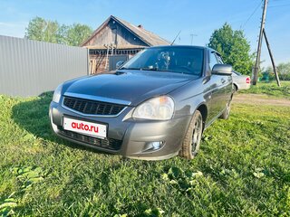 2015 Lada (ВАЗ) Priora I Рестайлинг, серый, 600000 рублей, вид 1
