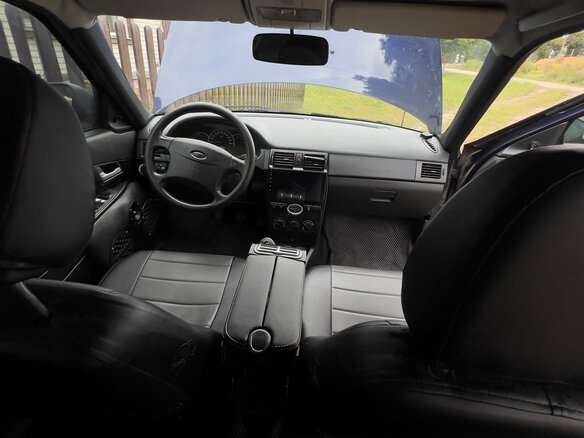 2011 Lada (ВАЗ) Priora I, синий, 360000 рублей - вид 7