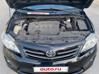 2011 Toyota Corolla X (E140, E150) Рестайлинг, чёрный, 1290000 рублей, вид 3
