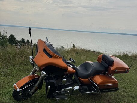 2014 Harley-Davidson Electra Glide, коричневый, 1000000 рублей, вид 1