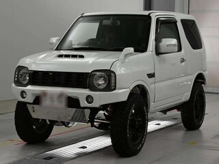 2015 Suzuki Jimny Kei car III Рестайлинг 2, белый, 910000 рублей, вид 1