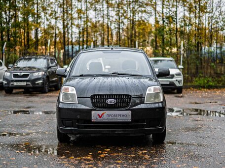 2006 Kia Picanto I, чёрный, 222000 рублей, вид 3