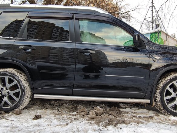 2010 Nissan X-Trail II, чёрный, 1100000 рублей - вид 2