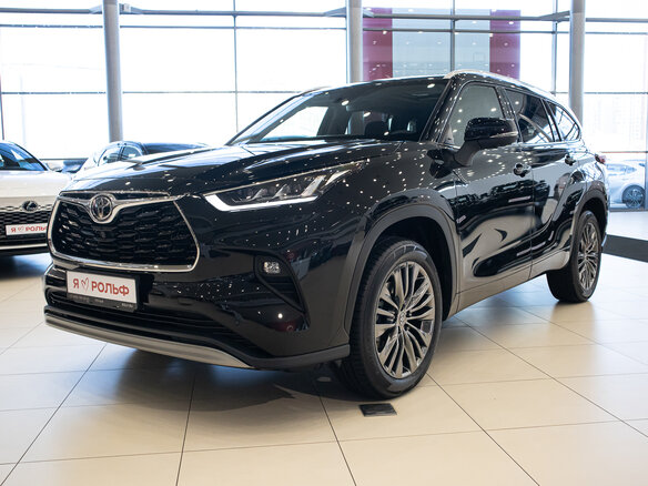 2026 Toyota Highlander IV (XU70), чёрный, 5690000 рублей