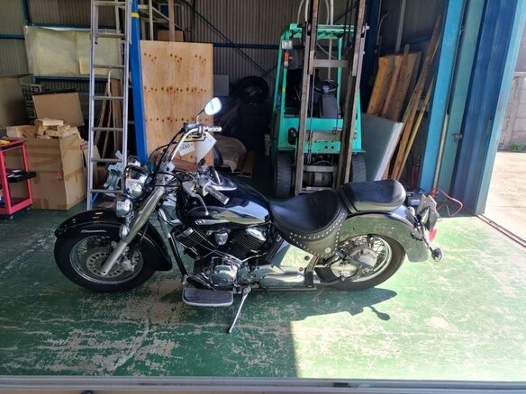 2002 Yamaha XVS1100, чёрный, 450000 рублей - вид 7
