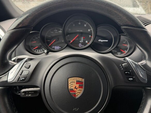 2013 Porsche Cayenne II (958), чёрный, 2800000 рублей - вид 7