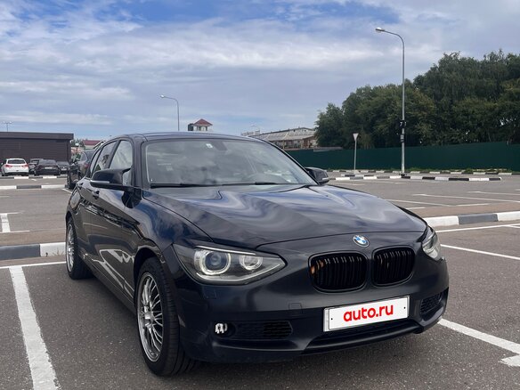 2012 BMW 1 серии 120d II (F20/F21), чёрный - вид 2