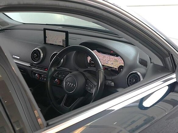 2022 Audi A3 Sportback 30 TFSI IV (8Y), синий, 1415009 рублей - вид 14