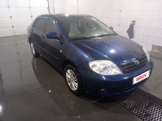 2006 Toyota Corolla IX (E120, E130) Рестайлинг, синий, 650000 рублей, вид 3