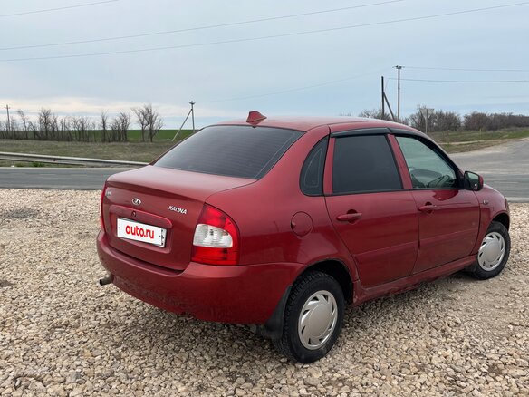 2007 Lada (ВАЗ) Kalina I, серебристый, 145000 рублей - вид 4