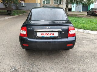2008 Lada (ВАЗ) Priora I, чёрный, 185000 рублей, вид 3