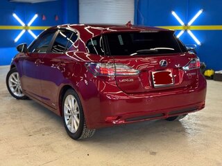 2012 Lexus CT 200h I, красный, 1549000 рублей, вид 4