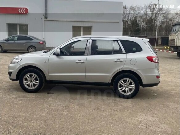 2010 Hyundai Santa Fe II Рестайлинг, серый, 1185000 рублей - вид 7