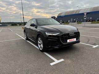 2019 Audi Q8 55 TFSI I (4M), чёрный, 4950000 рублей, вид 2