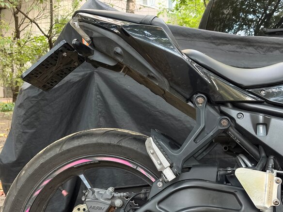 2017 Kawasaki ER-6F (Ninja 650R), чёрный, 580000 рублей - вид 10