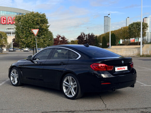 2017 BMW 4 серии Gran Coupe 440i F32/F33/F36 Рестайлинг, чёрный, 3350000 рублей - вид 6