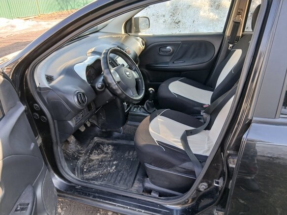 2008 Nissan Note I, чёрный - вид 7