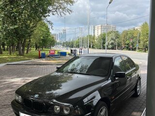 2000 BMW 5 серии 528i IV (E39), чёрный, 400000 рублей, вид 2