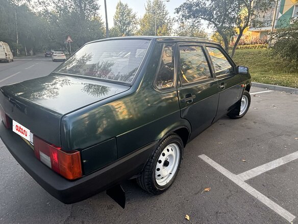 2001 Lada (ВАЗ) 21099, зелёный, 150000 рублей - вид 4