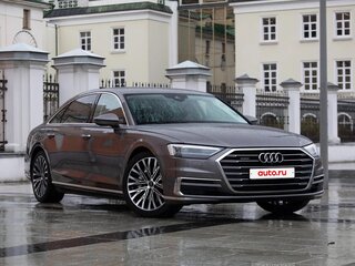 2018 Audi A8 Long 55 TFSI IV (D5), серый, 3950000 рублей, вид 3