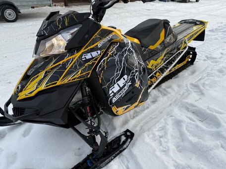 2012 BRP Ski-Doo Summit 800, жёлтый, 710000 рублей, вид 4