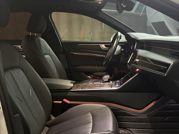 2021 Audi A6 45 TFSI V (C8), белый, 4800000 рублей - вид 8