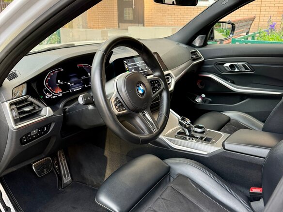 2019 BMW 3 серии 320d xDrive VII (G2x), белый, 3700000 рублей - вид 6
