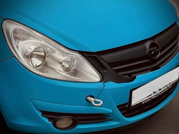 2008 Opel Corsa D, голубой, 410000 рублей - вид 4