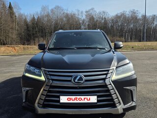 2016 Lexus LX 570 III Рестайлинг 2, чёрный, 7500000 рублей, вид 2