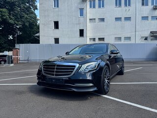 2018 Mercedes-Benz S-Класс 450 Long VI (W222, C217) Рестайлинг, чёрный, 4349999 рублей, вид 3