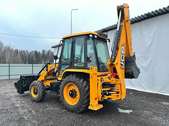 2024 JCB 3DX, жёлтый - вид 1