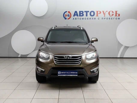 2010 Hyundai Santa Fe II Рестайлинг, коричневый, 1059000 рублей, вид 3