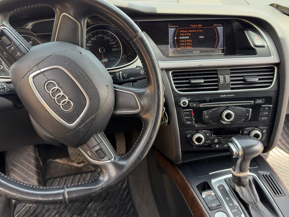 2012 Audi A4 IV (B8) Рестайлинг, чёрный, 850000 рублей - вид 14